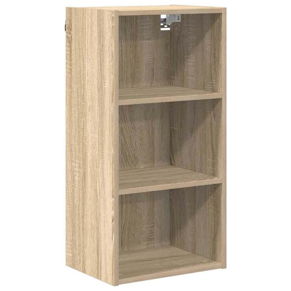 Hanging Cabinet with Shelf Riga Sonoma Oak 40 x 29.5 x 80 cm