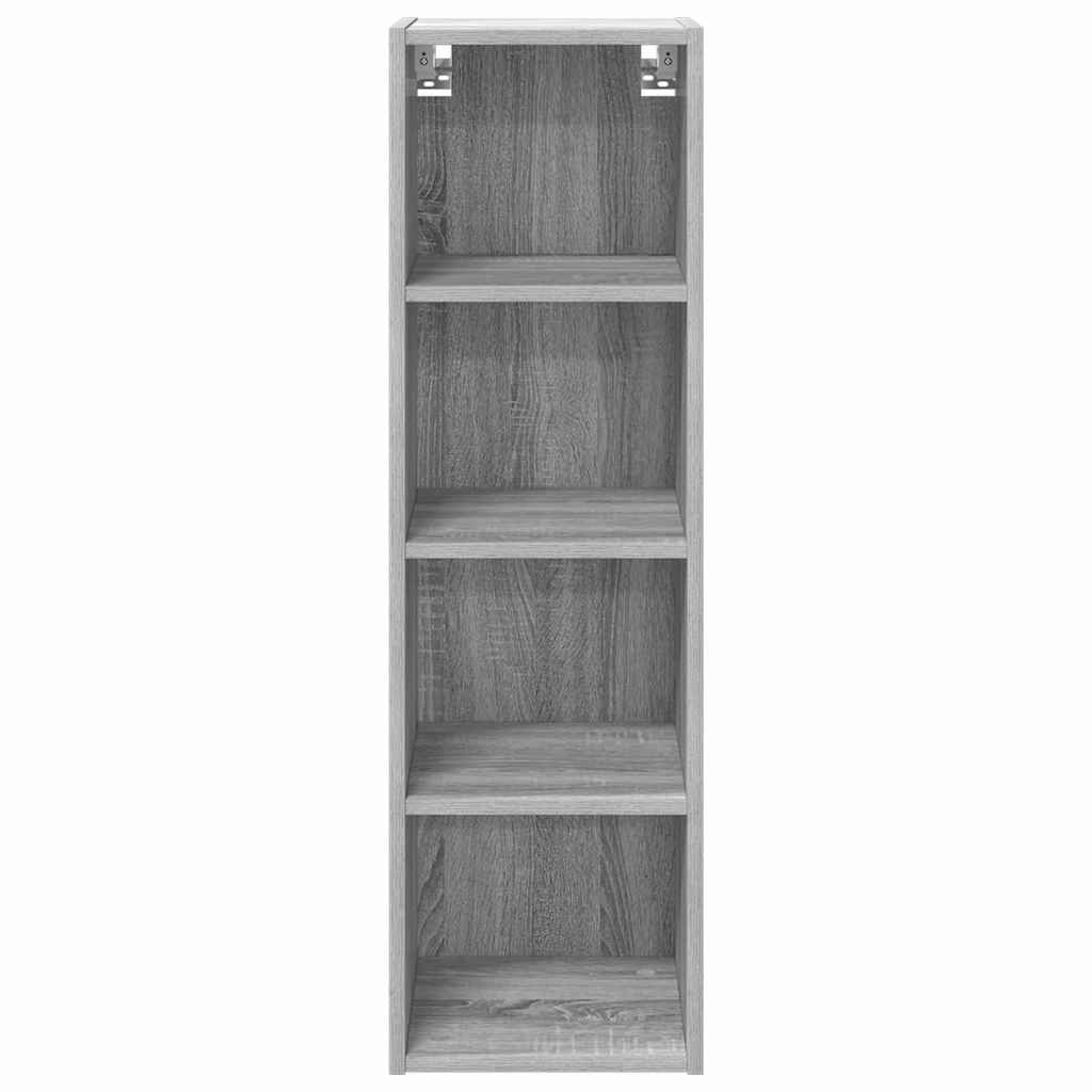 Hanging Cabinet with Shelf Riga Grey Sonoma 30 x 29.5 x 100 cm