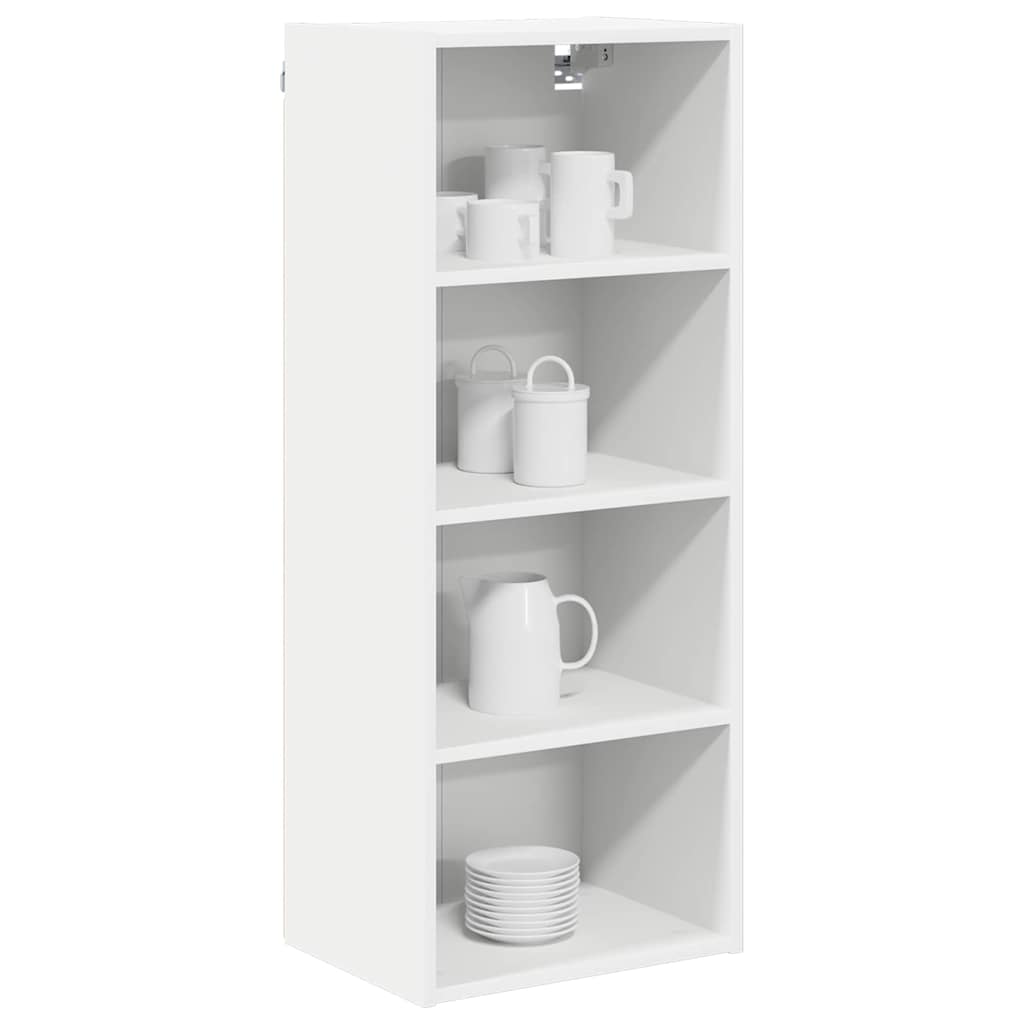 Hanging Cabinet Riga White 40 x 29.5 x 100 cm Engineered Wood