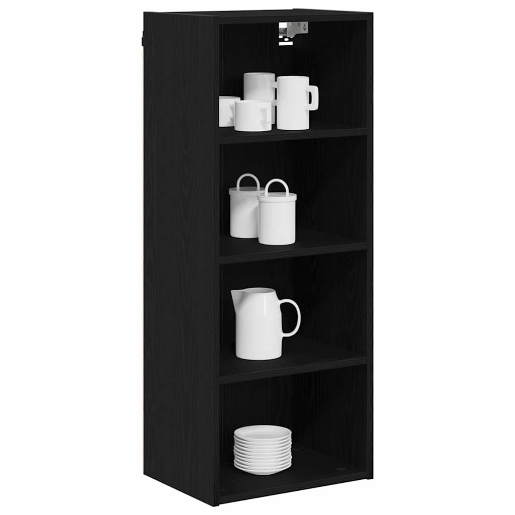 Hanging Cabinet with Shelf Riga Black Oak 40 x 29.5 x 100 cm