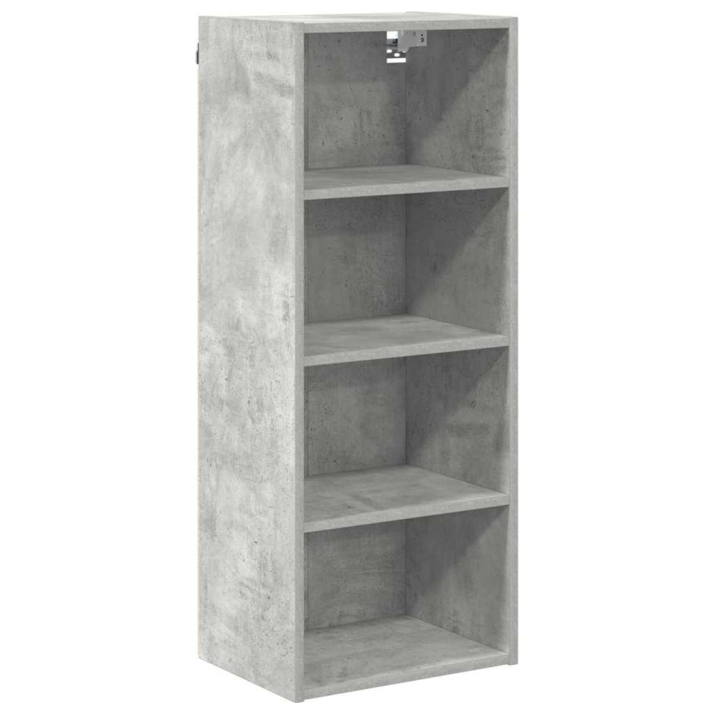 Hanging Cabinet Riga Concrete Grey 40 x 29.5 x 100 cm