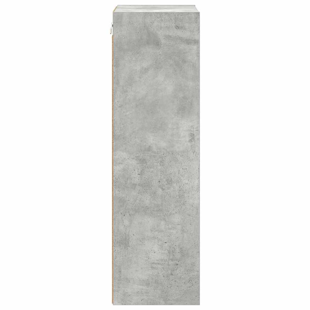 Hanging Cabinet Riga Concrete Grey 40 x 29.5 x 100 cm