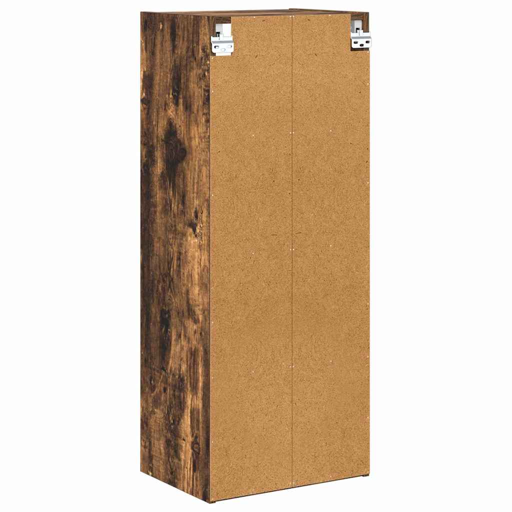 Hanging Cabinet with Shelf Riga Smoked Oak 40 x 29.5 x 100 cm