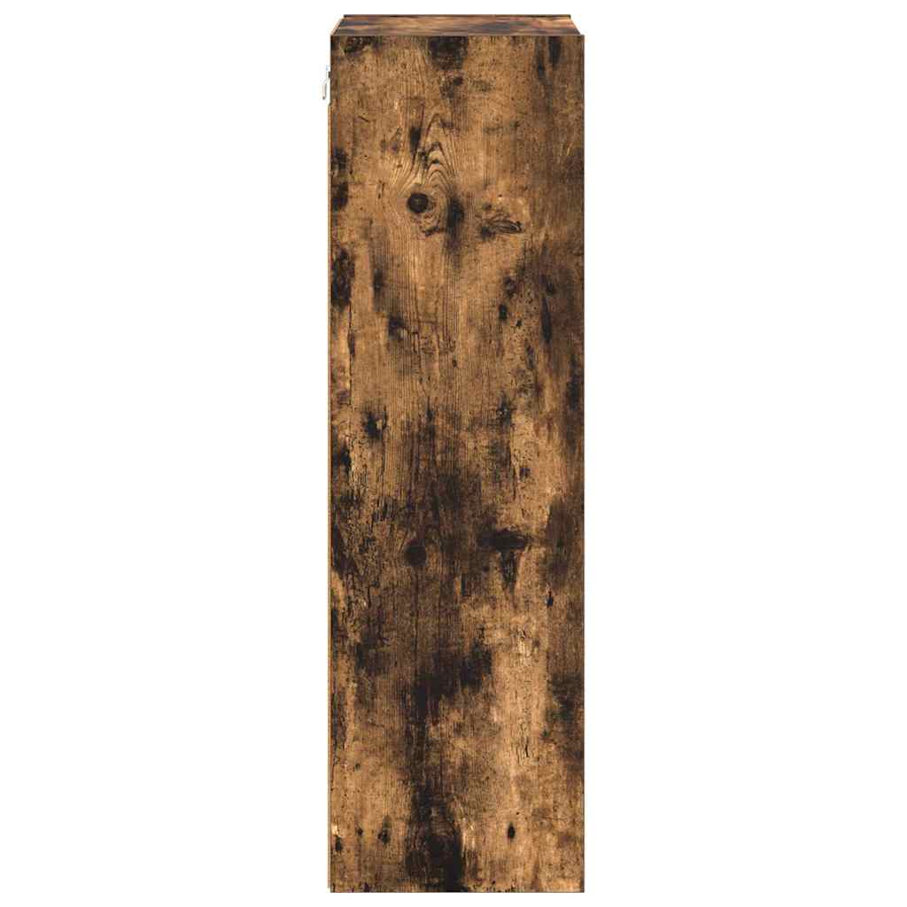 Hanging Cabinet with Shelf Riga Smoked Oak 40 x 29.5 x 100 cm