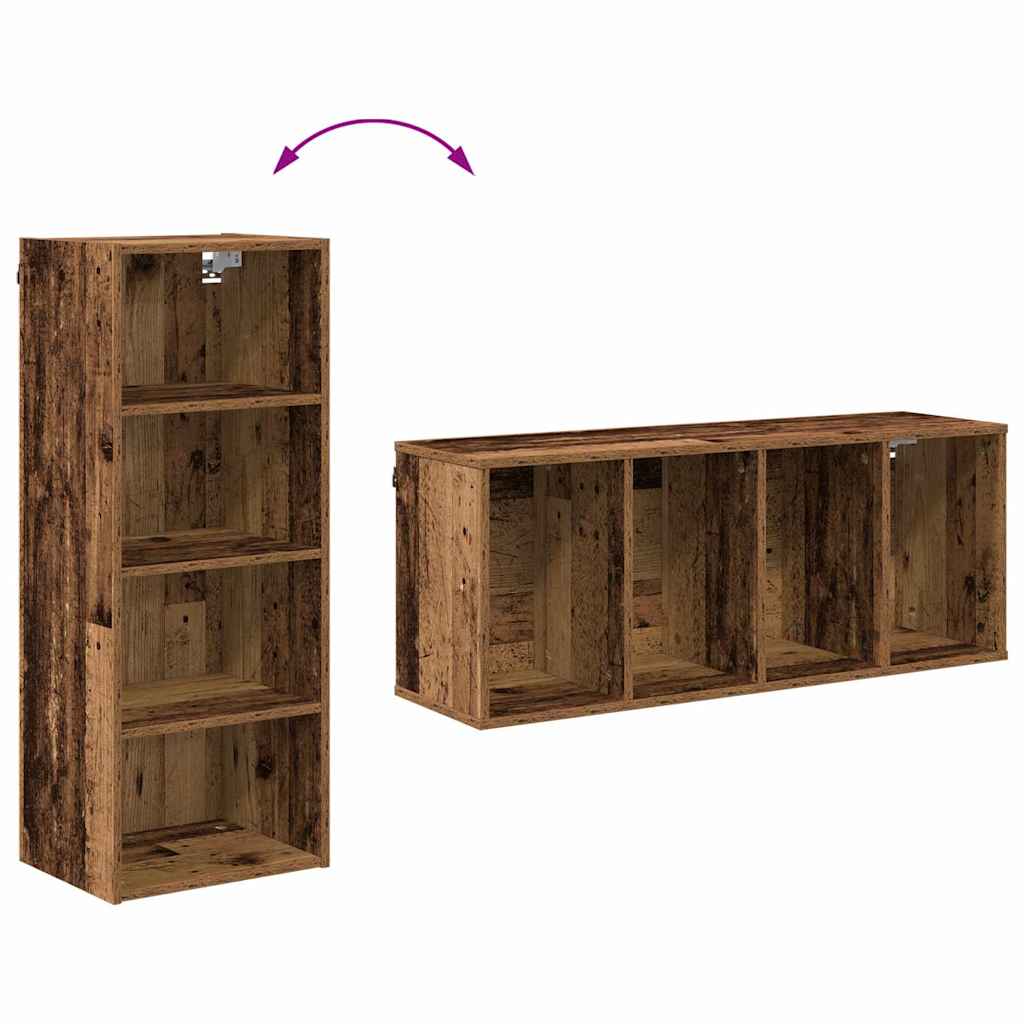 Hanging Cabinet with Shelf Riga Old Wood 40 x 29.5 x 100 cm