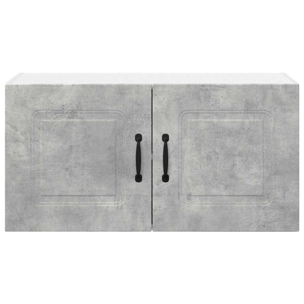 Kitchen Wall Cabinet with Shelf Concrete Grey 80 x 31 x 40 cm