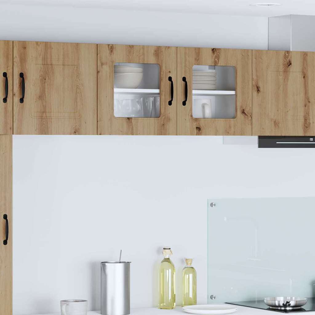 Kitchen Wall Cabinet with Shelf Artisan Oak 80 x 31 x 40 cm