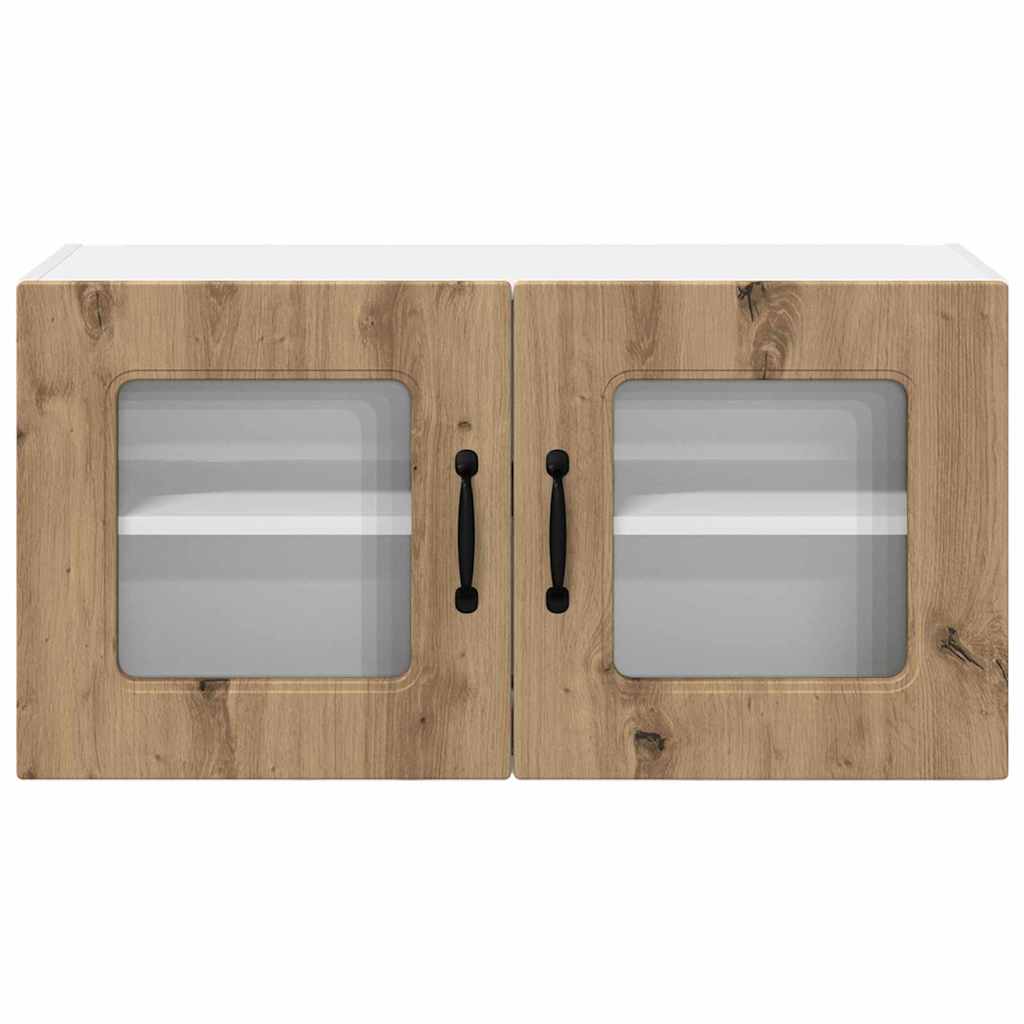Kitchen Wall Cabinet with Shelf Artisan Oak 80 x 31 x 40 cm
