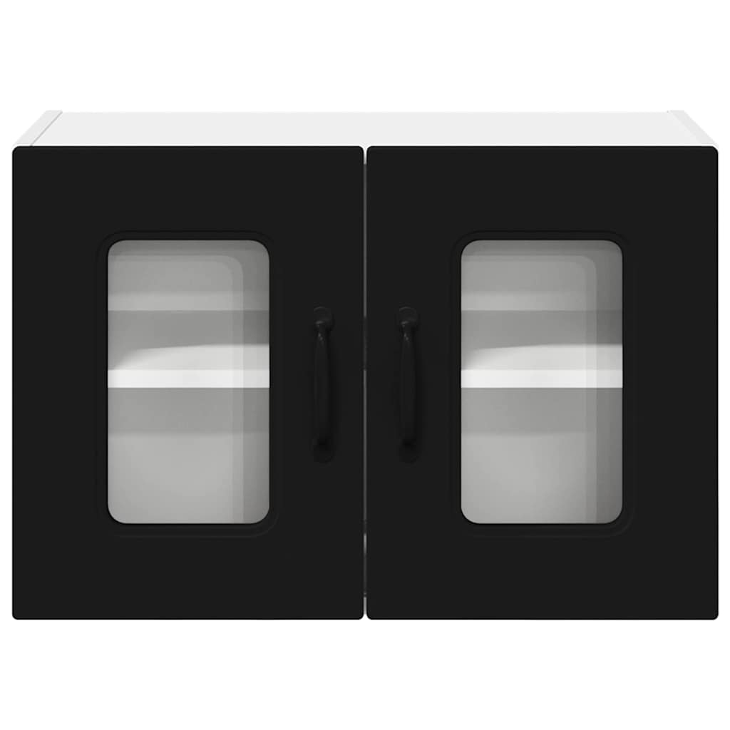 Kitchen Wall Cabinet Black 60 x 31 x 40 cm Engineered Wood