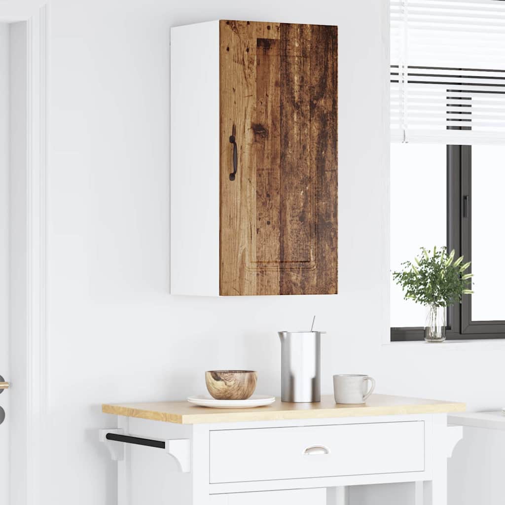 Kitchen Wall Cabinet Old Wood 40 x 31 x 80 cm Engineered Wood