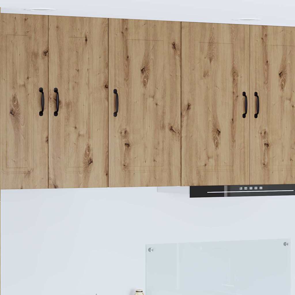 Kitchen Wall Cabinet with Shelf Artisan Oak 40 x 31 x 80 cm