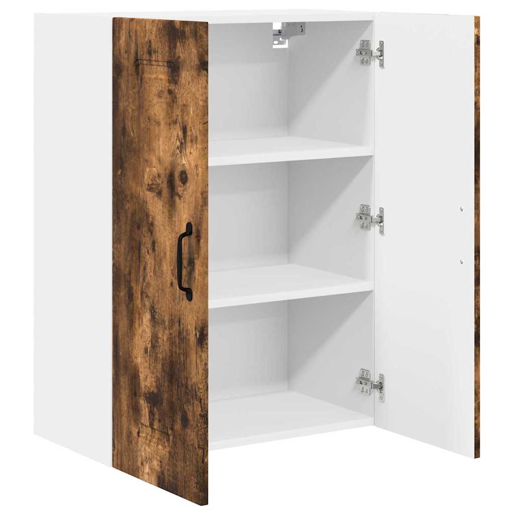Kitchen Wall Cabinet Smoked Oak 60 x 31 x 80 cm Engineered Wood