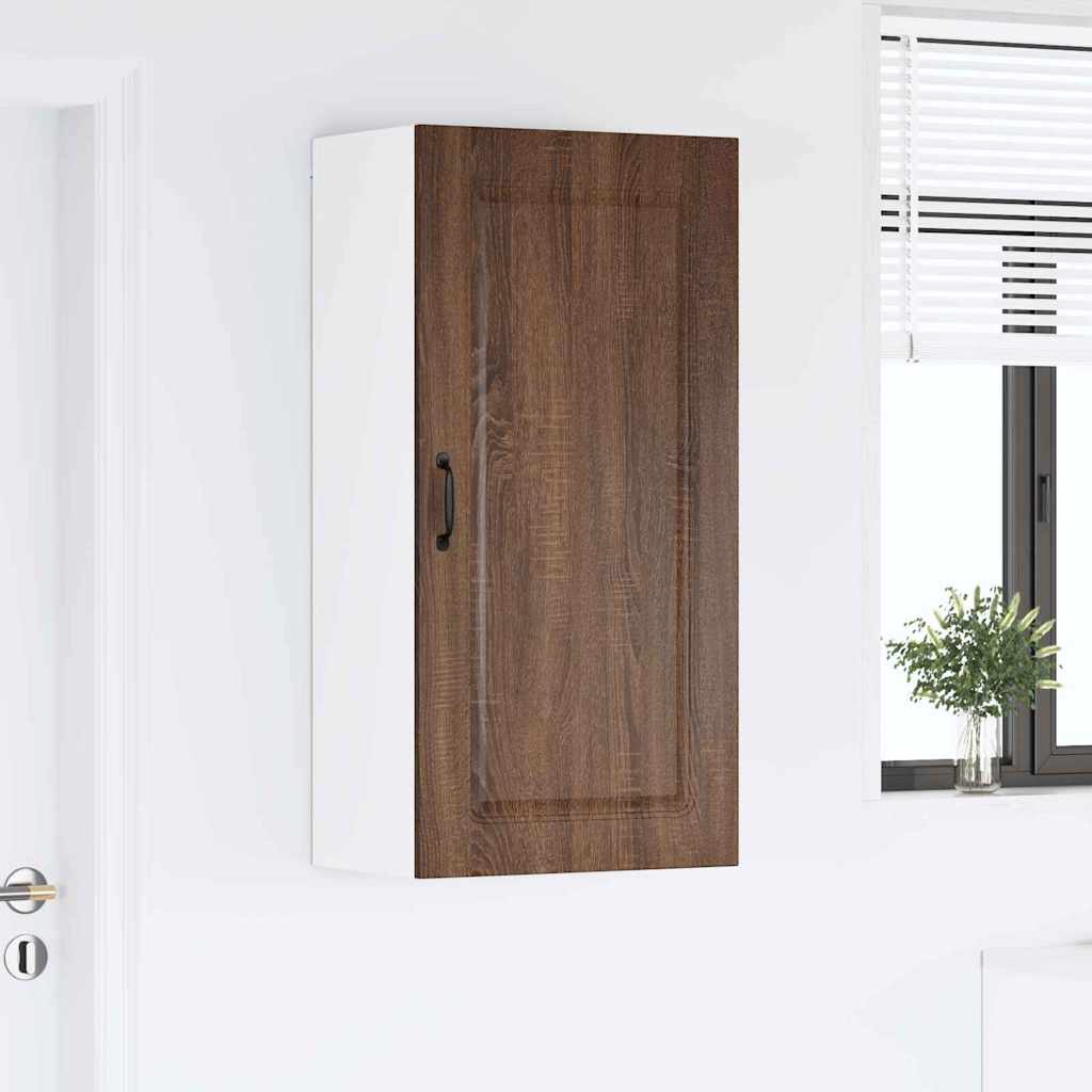 Kitchen Wall Cabinet Brown Oak 50 x 31 x 100 cm Engineered Wood