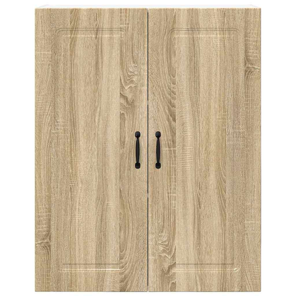 Kitchen Wall Cabinet with Shelf Sonoma Oak 80 x 31 x 100 cm