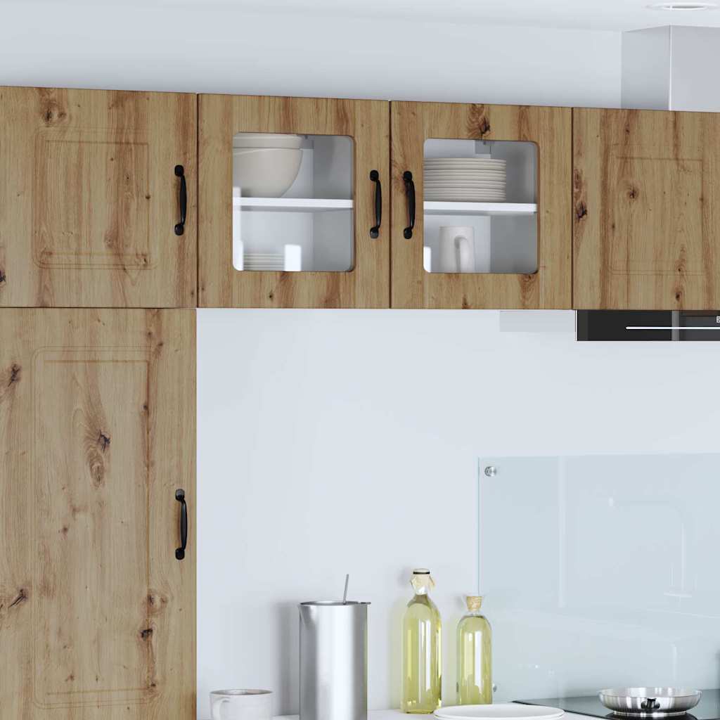 Kitchen Wall Cabinet 2 pcs Artisan Oak 40 x 31 x 40 cm