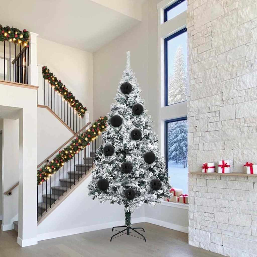 Christmas Bauble Set 3 pcs Black