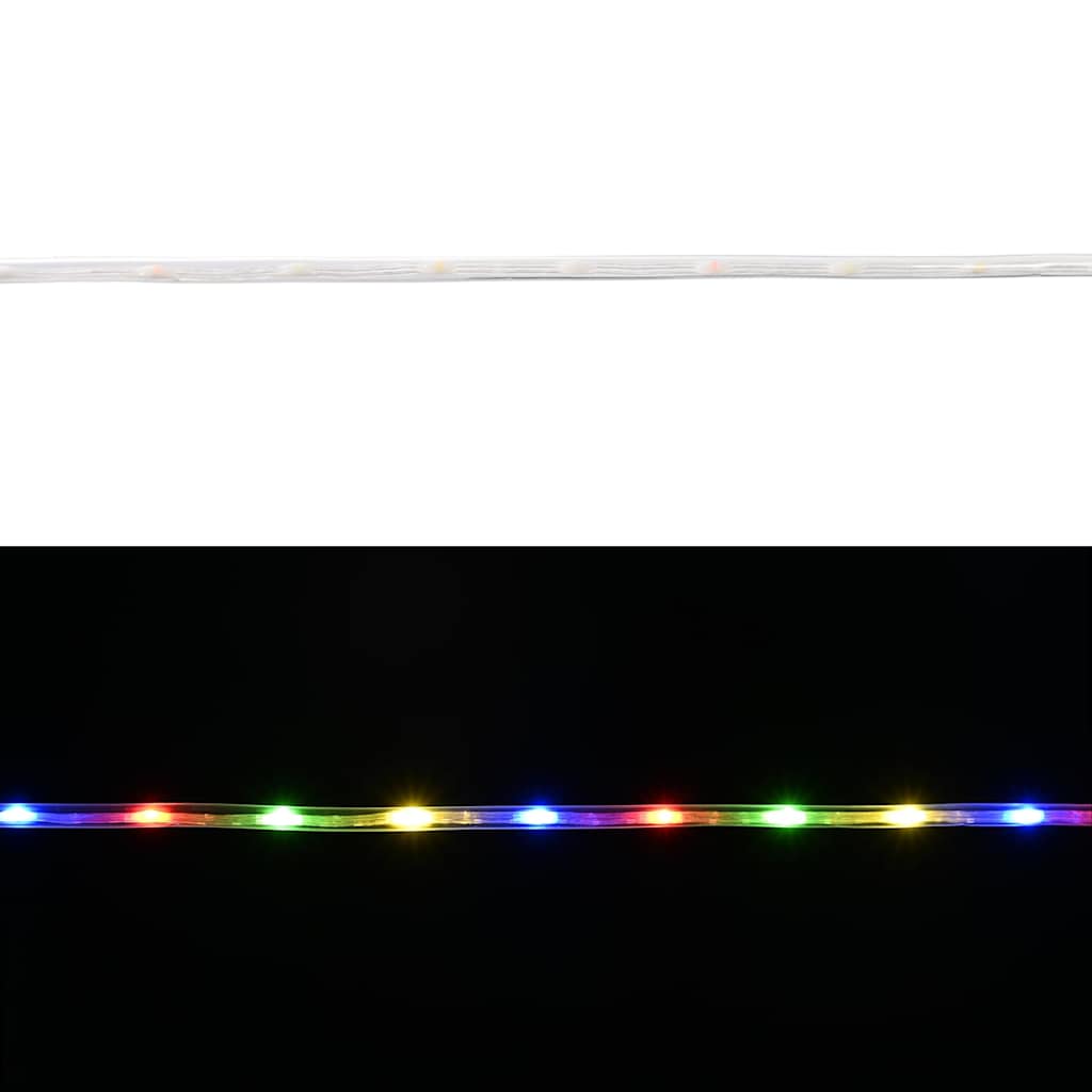 Rope Light with 240 LEDs Multicolour 10 m PVC