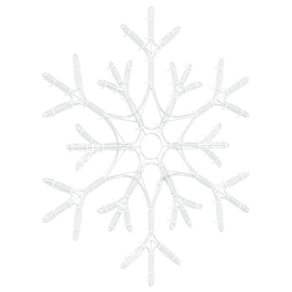 Christmas Snowflake Warm White 56 x 49 x 0.7 cm PVC