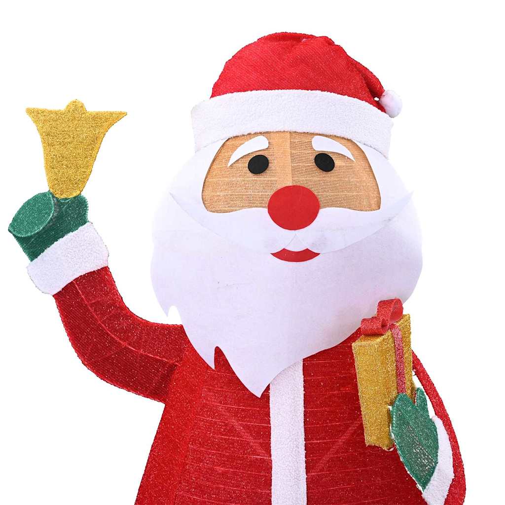 Christmas Santa Claus Warm White 100 x 180 cm Fabric