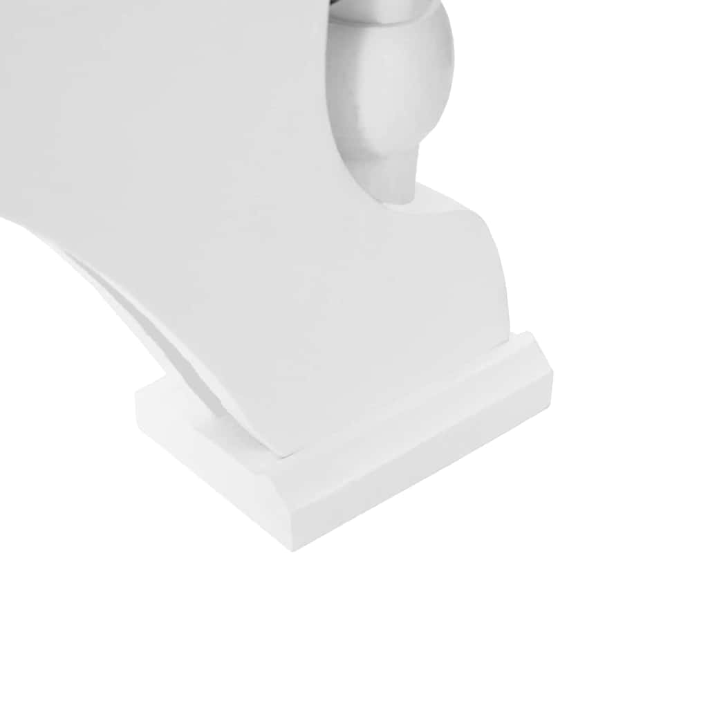 Christmas Candle Arch with 10 LED Candles White 47 x 5 x 29 cm