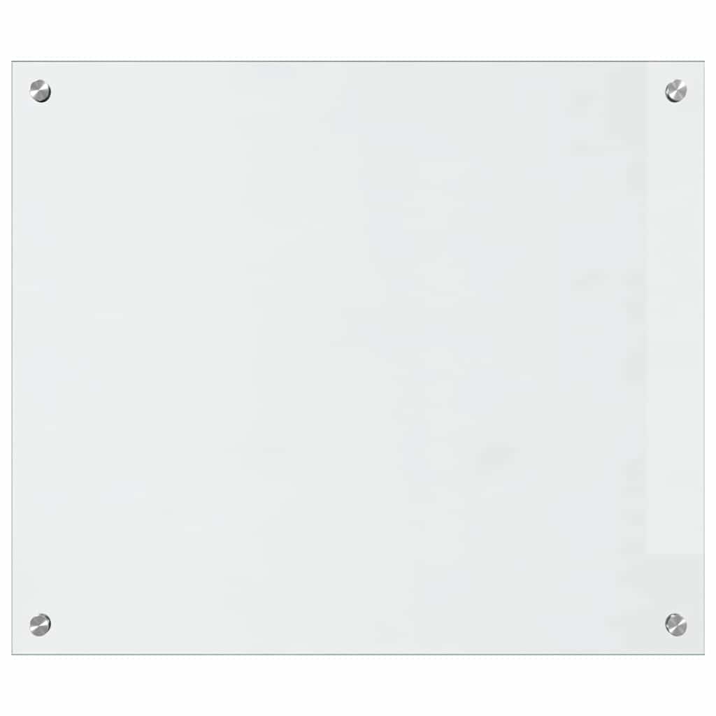 Kitchen Backsplash Transparent 70 x 60 cm Tempered Glass