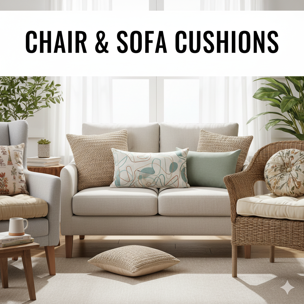 Chair & Sofa Cushions