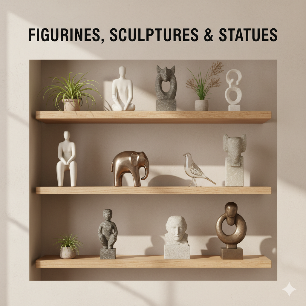 Figurines, Sculptures & Statues