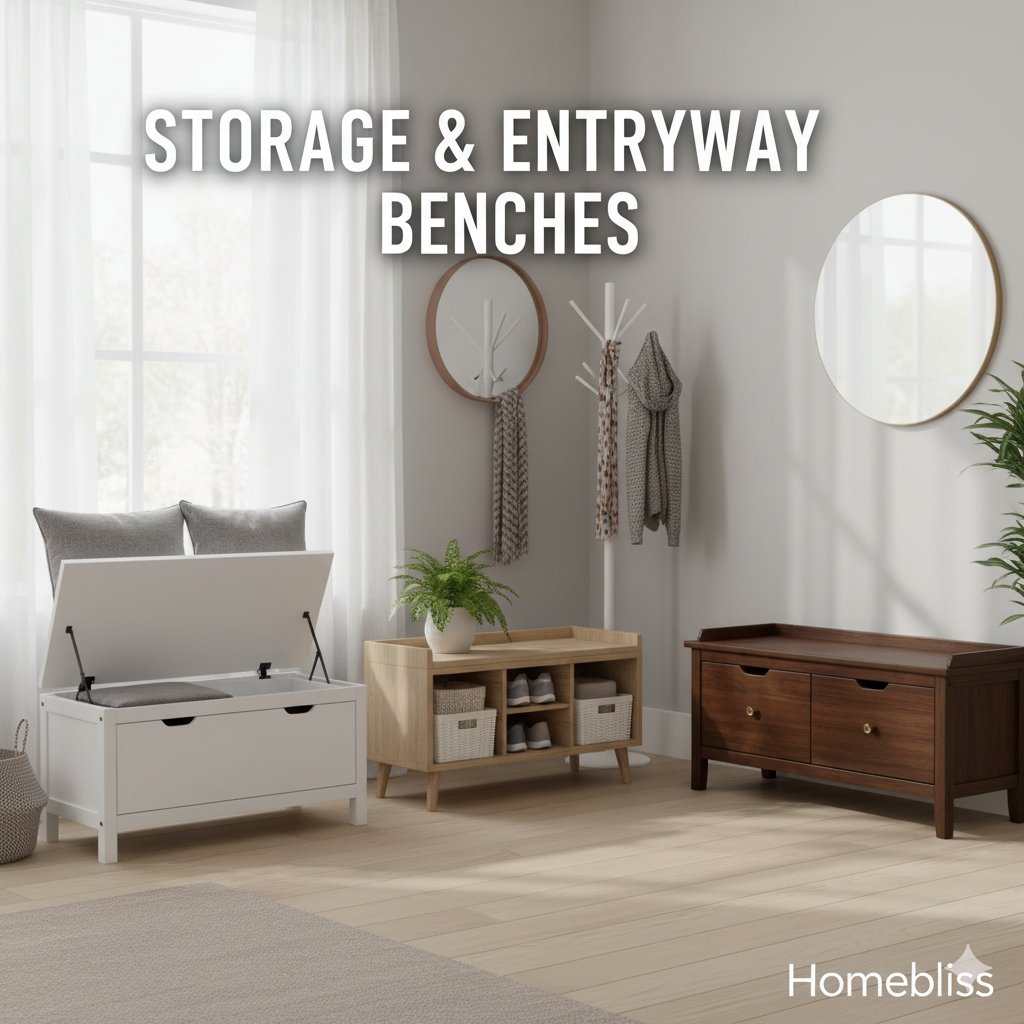 Storage & Entryway Benches
