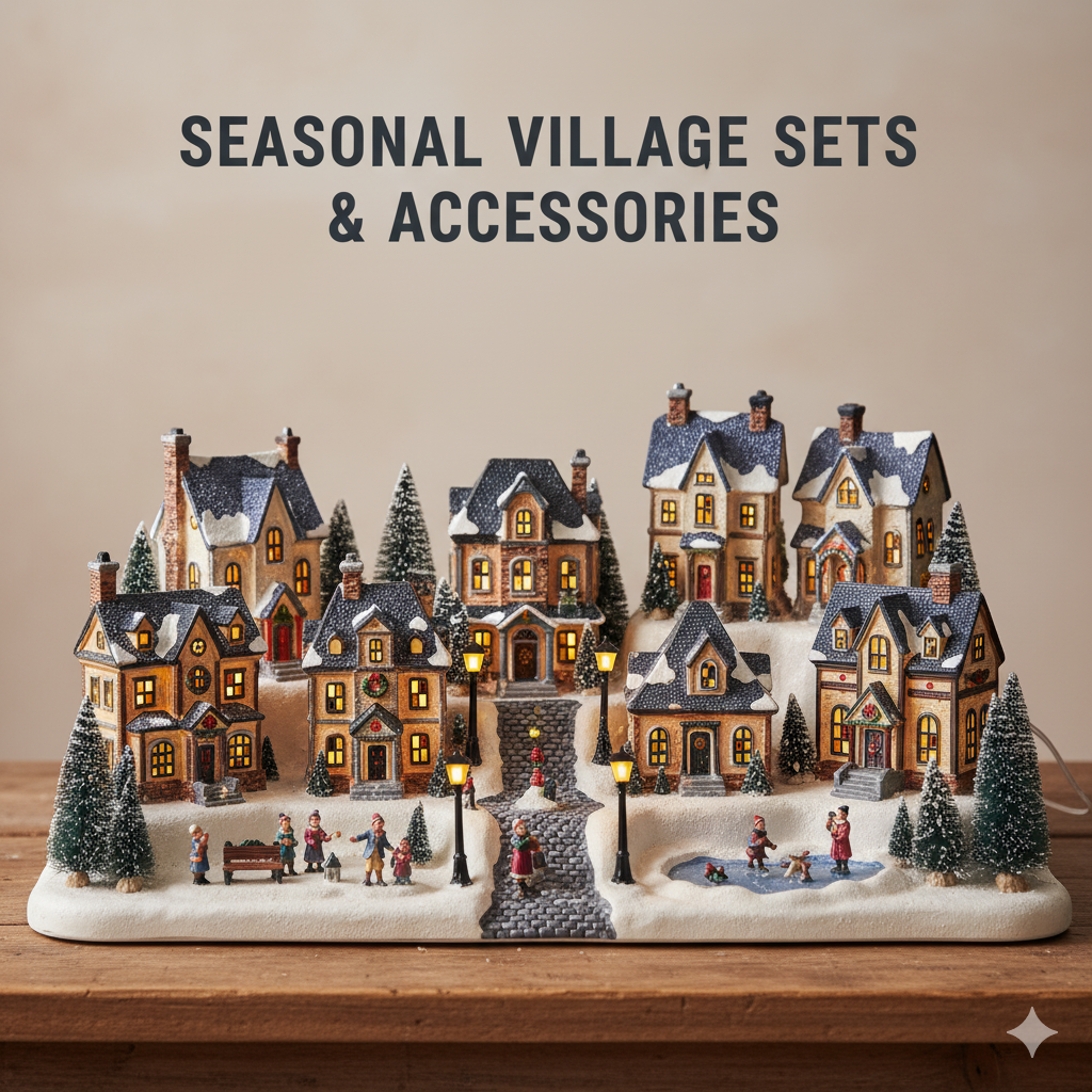 Seasonal Village Sets & Accessories