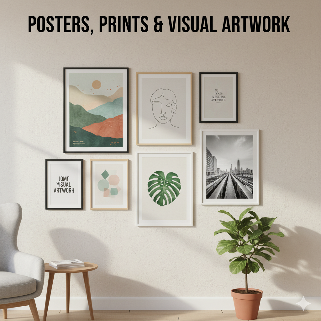 Posters, Prints & Visual Artwork