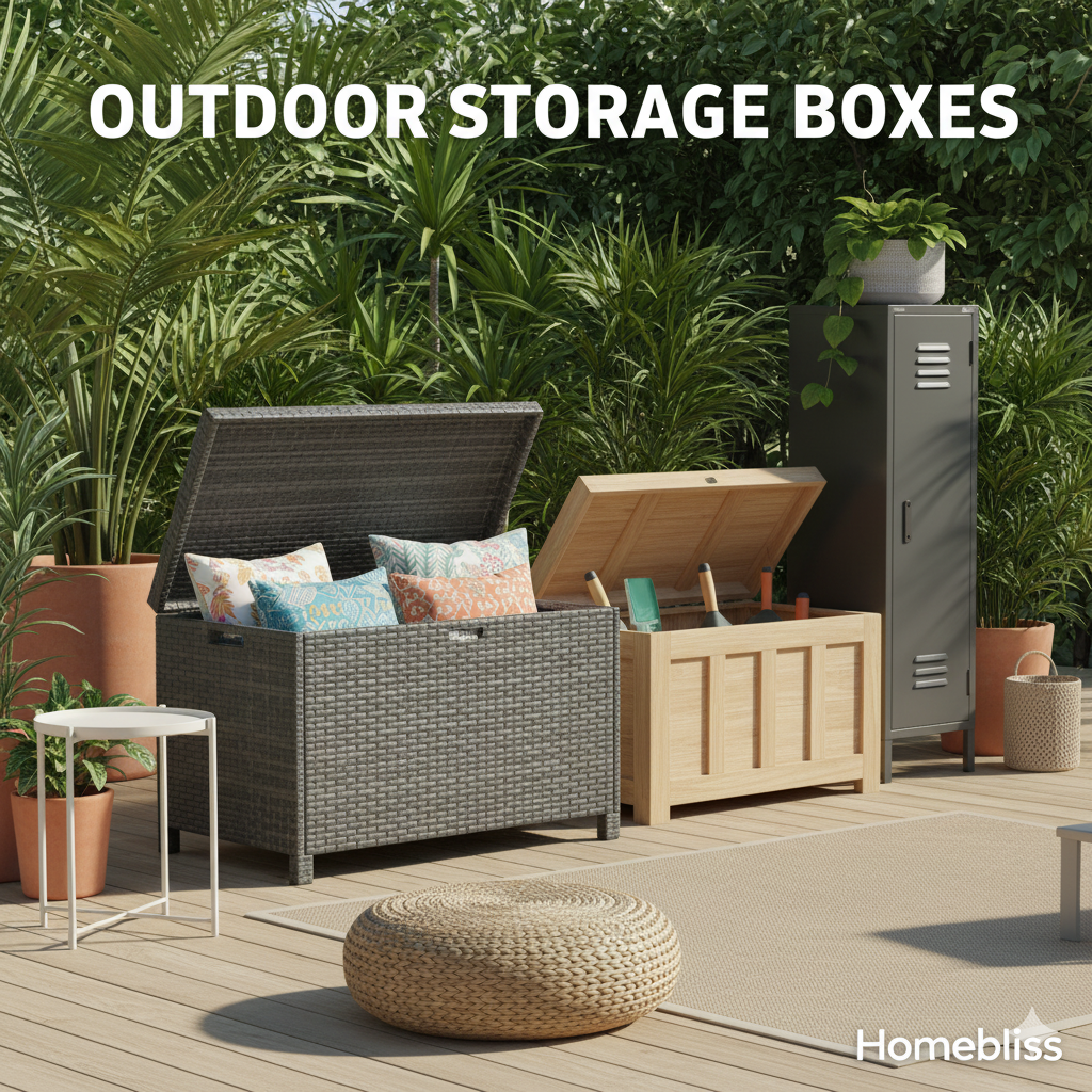 Outdoor Storage Boxes