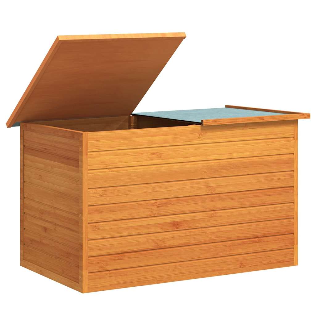 Garden Storage Box 126x72x72 cm Wood