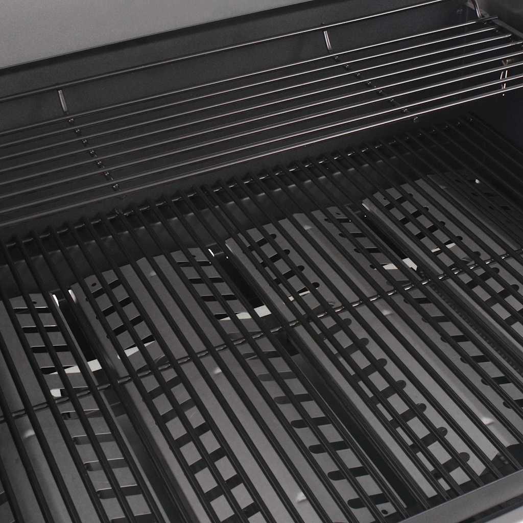 Gas Barbecue Grill Silver Stainless steel