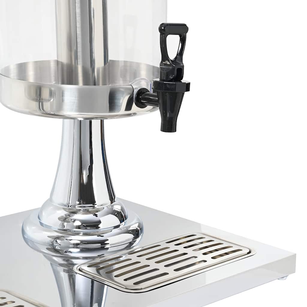 Triple Juice Dispenser Stainless Steel 3 x 8 L
