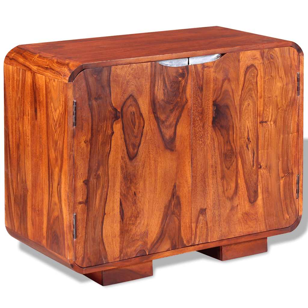 Sideboard Solid Acacia Wood 75x35x60 cm