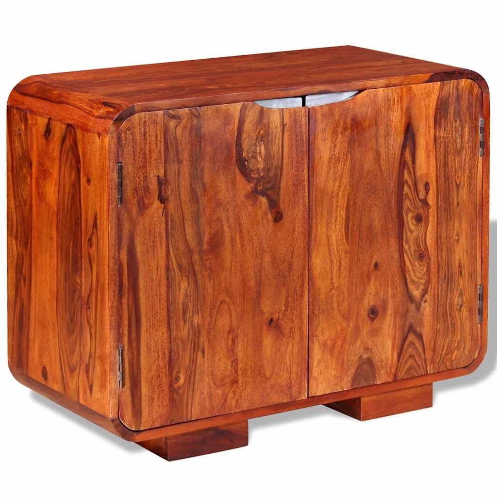 Sideboard Solid Acacia Wood 75x35x60 cm