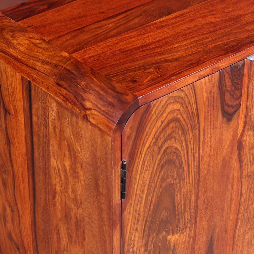 Sideboard Solid Acacia Wood 75x35x60 cm