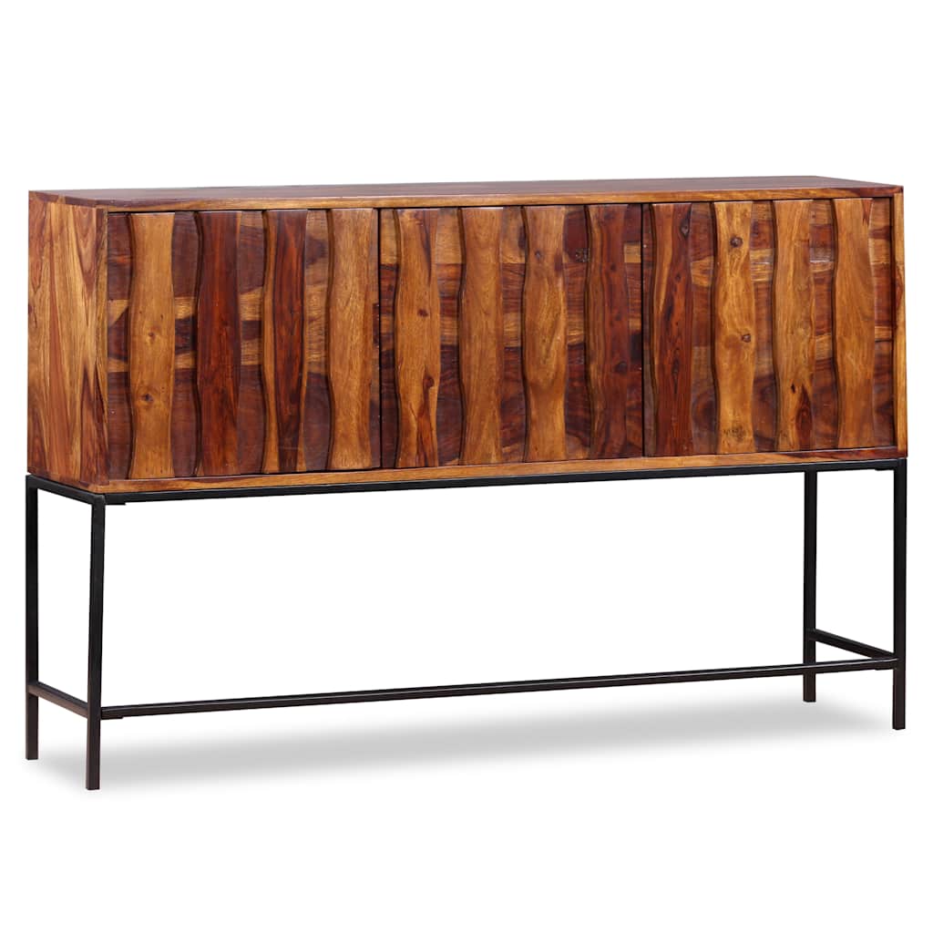 Sideboard Solid Acacia Wood 120x30x80 cm