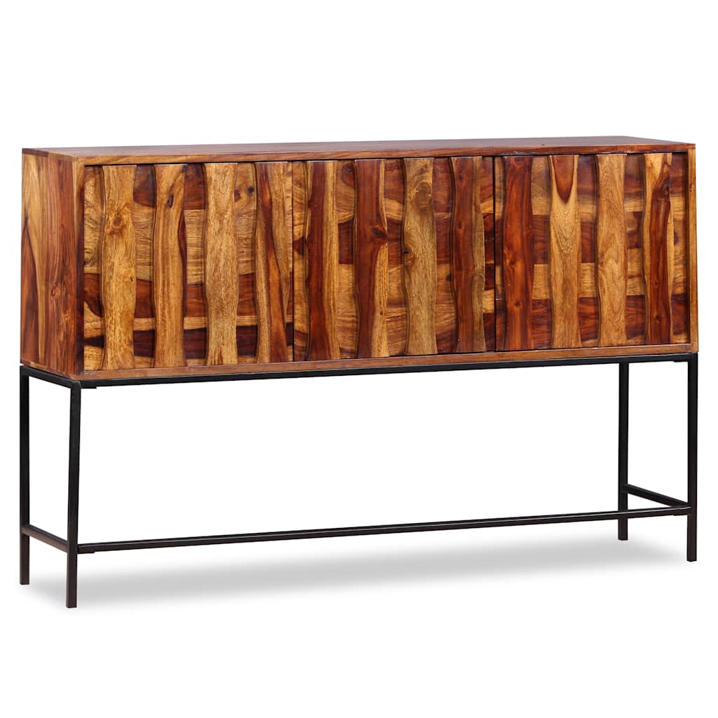 Sideboard Solid Acacia Wood 120x30x80 cm