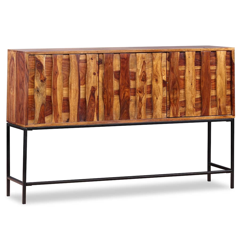Sideboard Solid Acacia Wood 120x30x80 cm