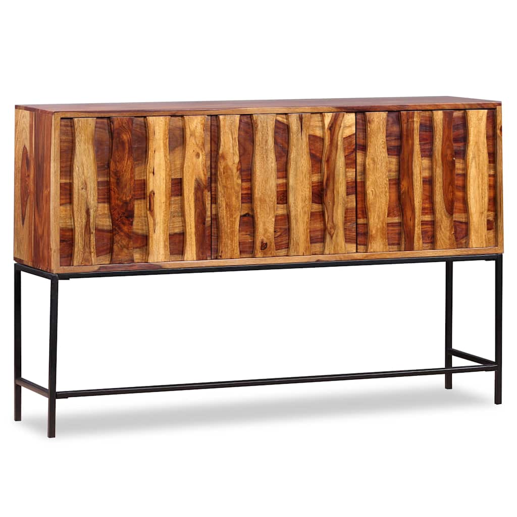 Sideboard Solid Acacia Wood 120x30x80 cm