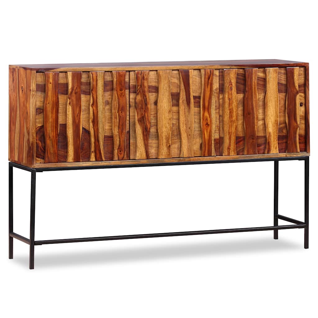 Sideboard Solid Acacia Wood 120x30x80 cm