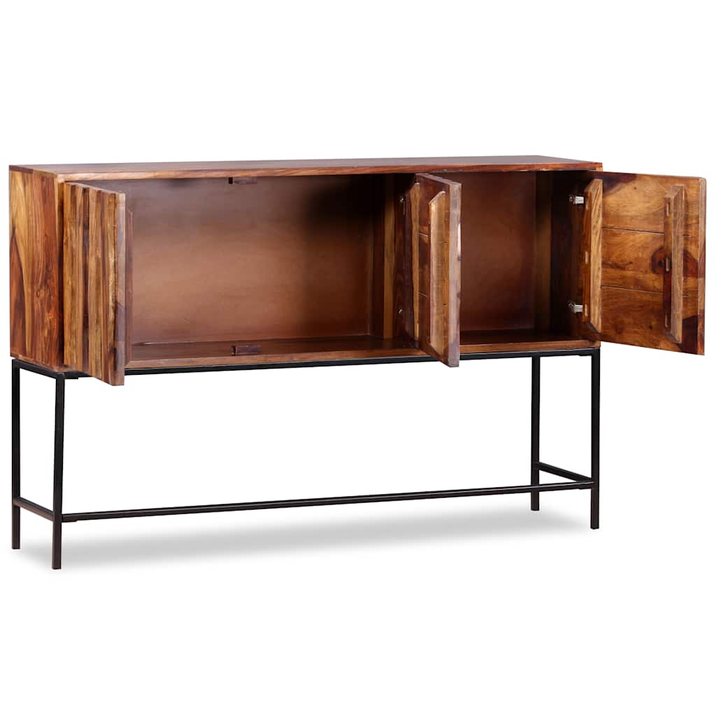 Sideboard Solid Acacia Wood 120x30x80 cm