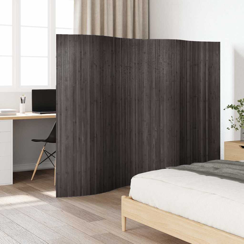 Room Divider Bamboo Grey 250x165 cm