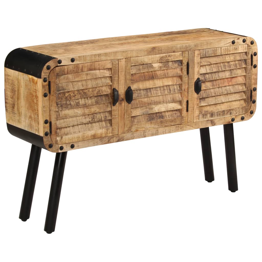 Sideboard Solid Mango Wood 120x30x76 cm