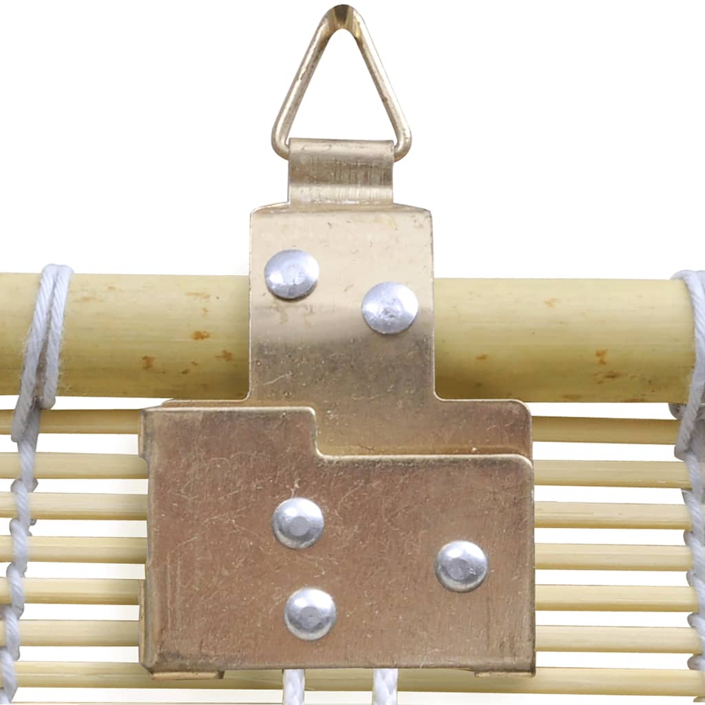 Roller Blind Bamboo 80x220 cm Natural