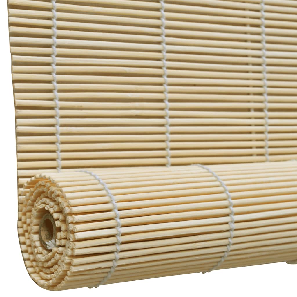 Roller Blind Bamboo 140x220 cm Natural