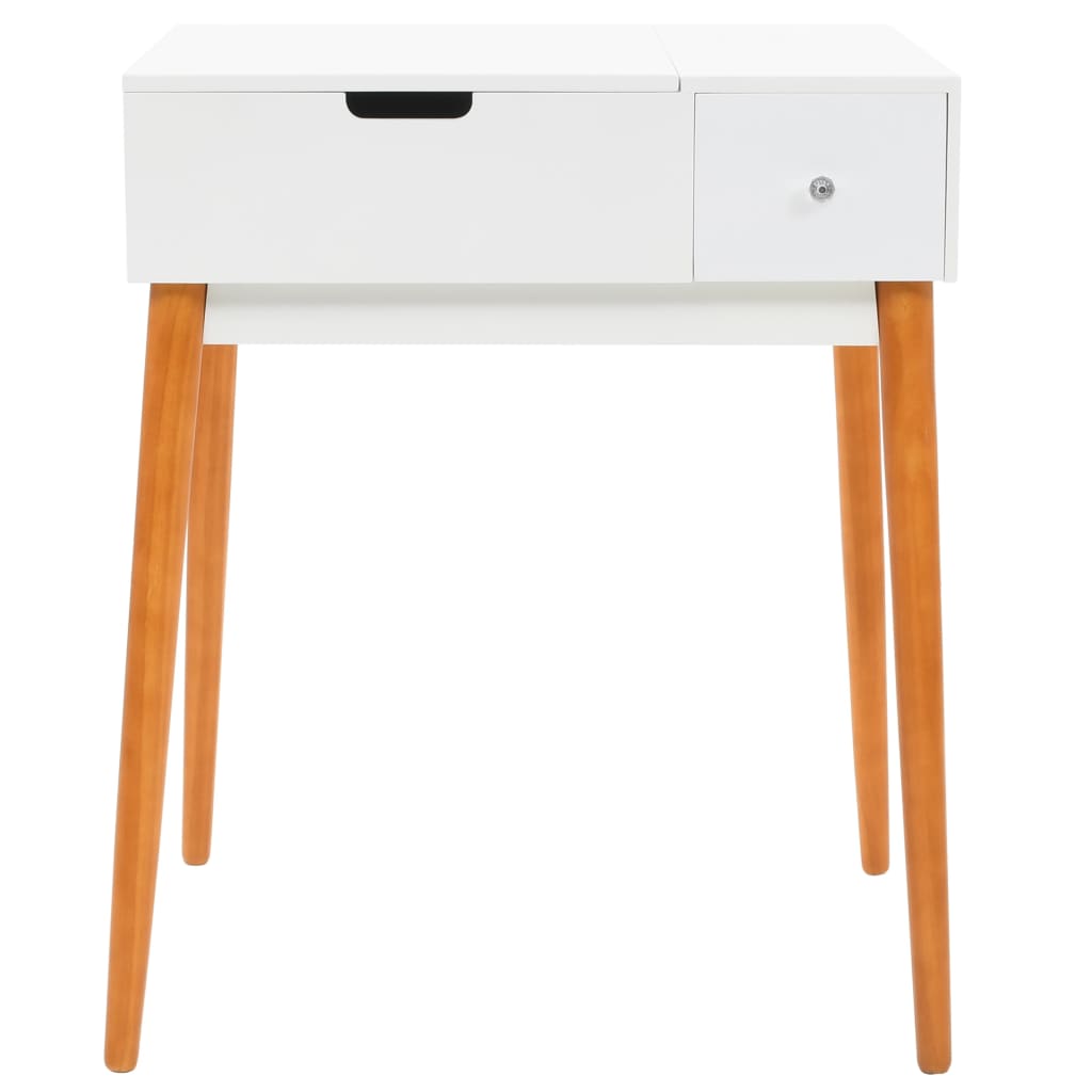 Dressing Table With Mirror Mdf 60X50X86 Cm