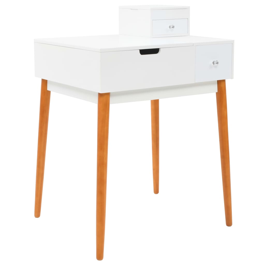 Dressing Table With Mirror Mdf 60X50X86 Cm