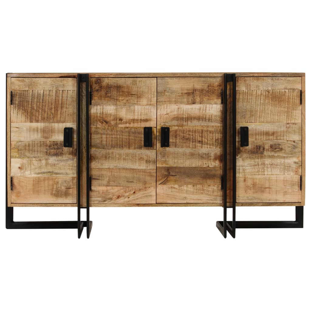 Sideboard Solid Mango Wood 150x40x80 cm